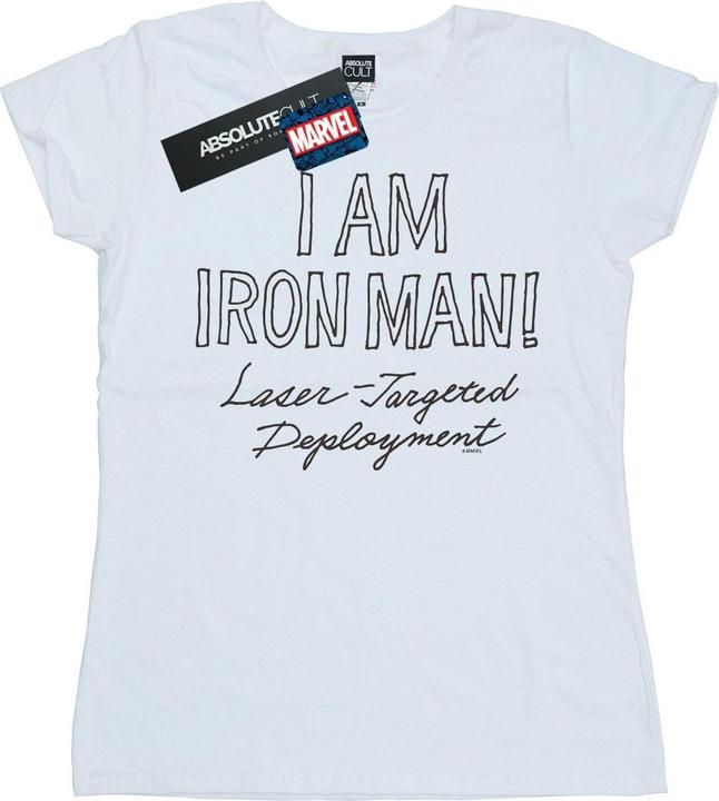 Immagine prodotto I Am Iron Man Maglietta Donna (S)
