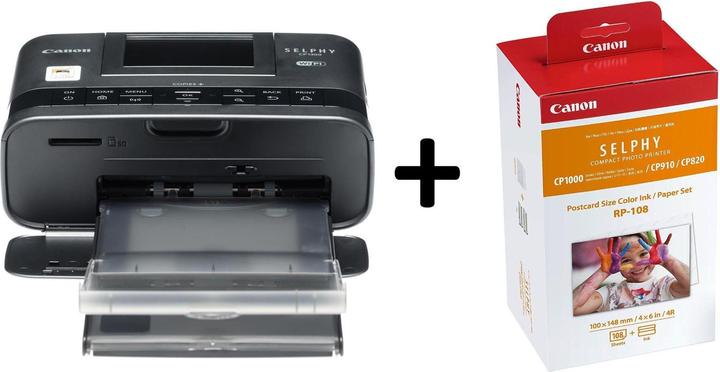 Produktbild Canon Selphy CP1300 + RP108 KIT (Thermodirekt, Farbe)