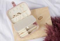 Produktbild Giftdecor rosa rechteckige Schmuckschatulle