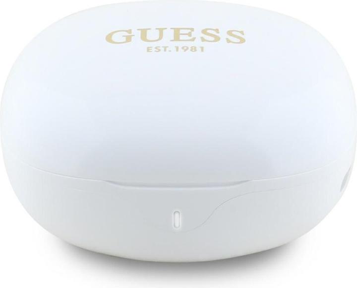Produktbild Guess Headphones TWS Flat Classic Logo Electroplated white