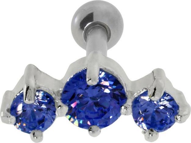Produktbild Bijouteria Ohrpiercing (Edelstahl, Messing, Zirkonia)