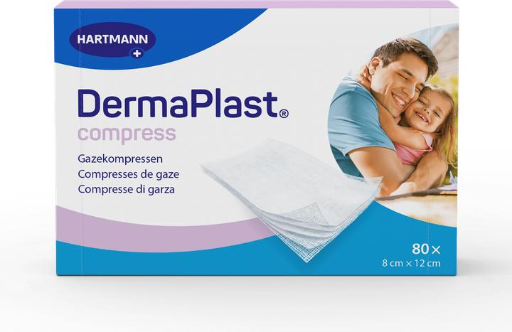 Produktbild DermaPlast Gazekompressen