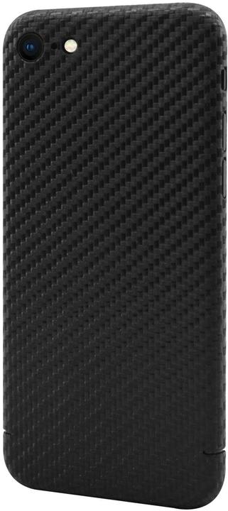 Nevox Couverture arrière Série Carbone iPhone SE (Gen. 2) (Apple iPhone SE (2ème génération), Apple iPhone SE (3ème génération))