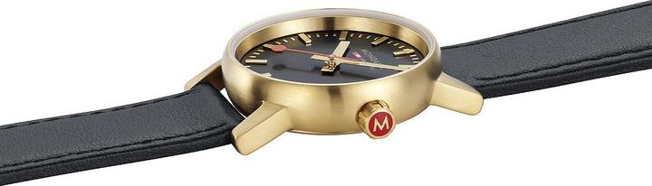 Actual product image Mondaine Evo2 - Ip Gold (Analogue wristwatch, 30 mm)
