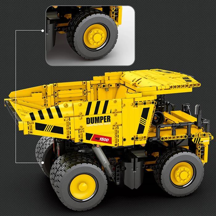 Immagine prodotto ReoBrix RC Dump Mine Truck - RC Dump Truck Hauly Mega Truck Model