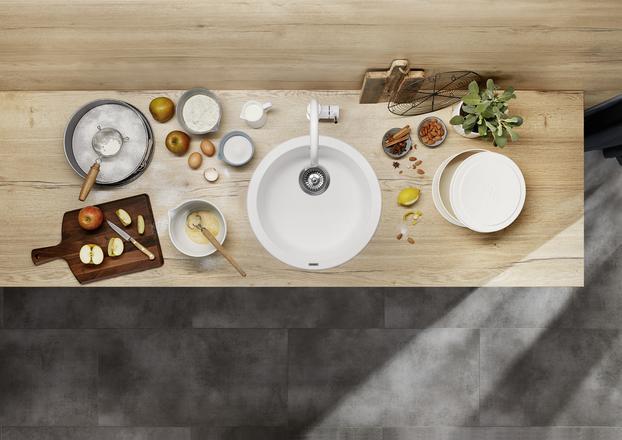 Produktbild Blanco Rondo (Aufsatzspülbecken, 45 cm, 45 cm)