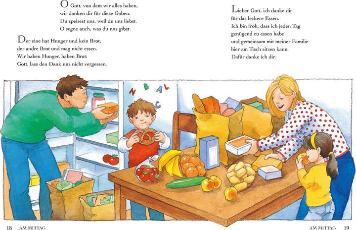 Produktbild Die schönsten Kindergebete (Deutsch, Schwager & Steinlein Verlag, 2023)