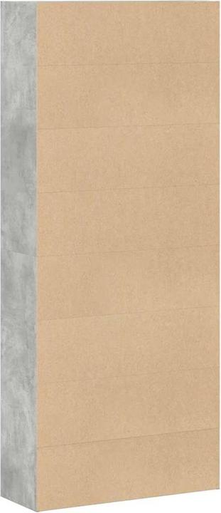Immagine prodotto VidaXL Bücherregal Bücherschrank Standregal Raumteiler Betongrau Holzwerkstoff (80 x 30 x 189 cm)