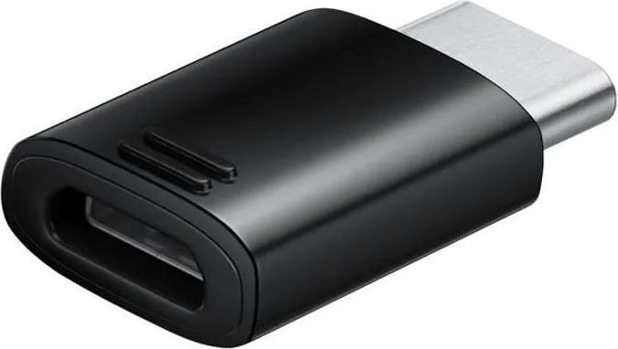 Produktbild Samsung EE-GN930 USB-C/microUSB Adapter Black (Bulk) (USB Typ C, Micro USB)