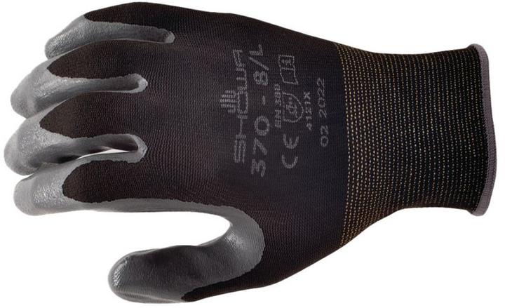 Showa Gloves 370-Nbr Black Nitrile Ce-2 Size
