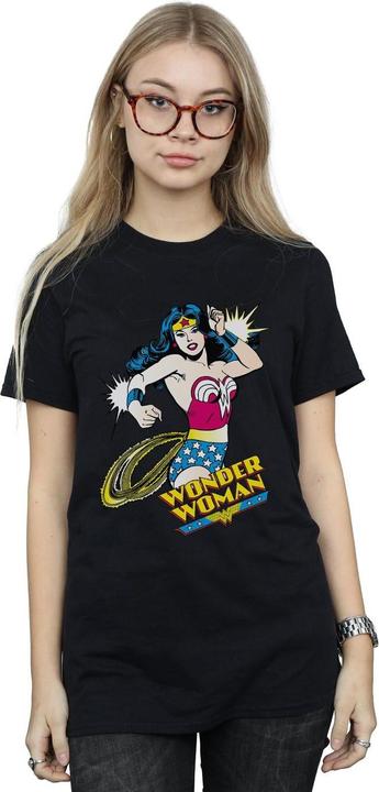 Image du produit - T-shirt WONDER WOMAN LASSO - Femme (XL)