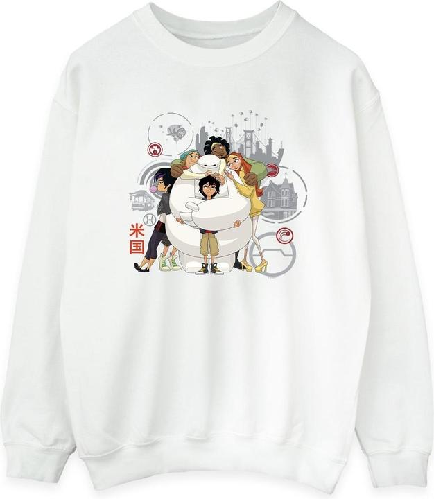 Produktbild Disney Big Hero 6 Baymax Group Hug Sweatshirt (L)