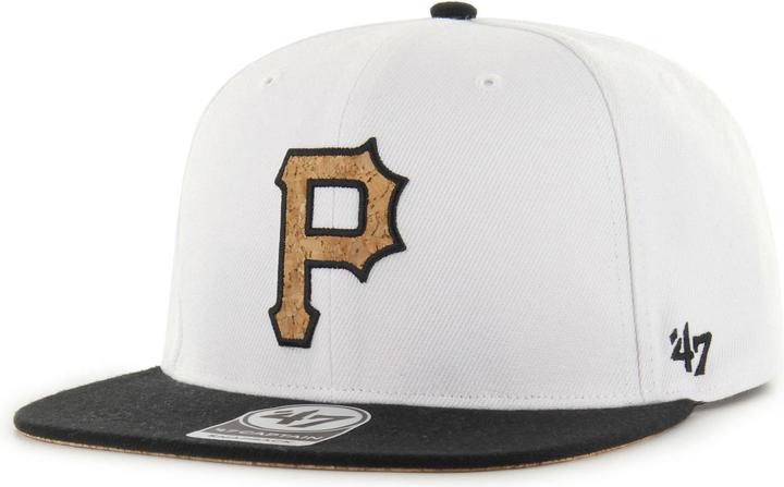 Actual product image 47 Brand Captain Snapback Cap - Corkscrew Pittsburgh Pirates