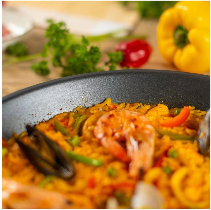 Produktbild Kuhn Rikon Allround Paellapfanne (36 cm, Paella Pfanne, Edelstahl)