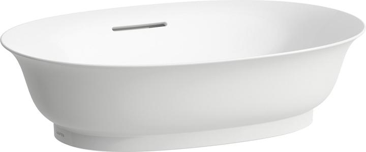Produktbild Laufen The New Classic Waschtisch-Schale, oval, ohne Hahnloch, mit Überlauf, 550x380mm, H812853 (380 mm, 550 mm)