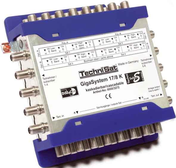 Produktbild TechniSat GigaSystem 17/8 K (Multischalter)