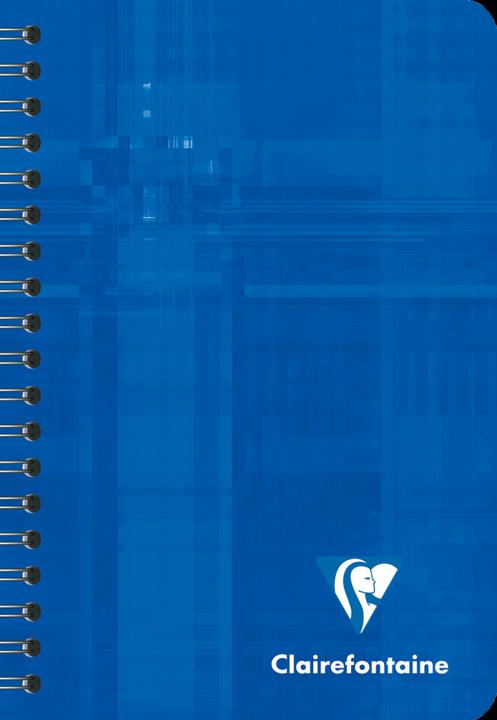 Actual product image Clairefontaine Spiral notebook (93 x 140 mm, Checked)