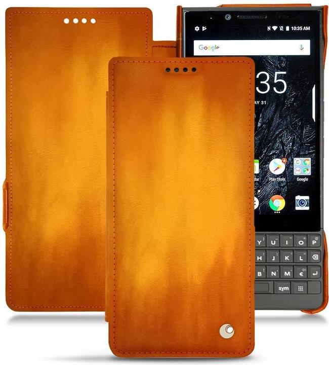 Productafbeelding Noreve Lederen omslag horizontaal (Blackberry KEY2)