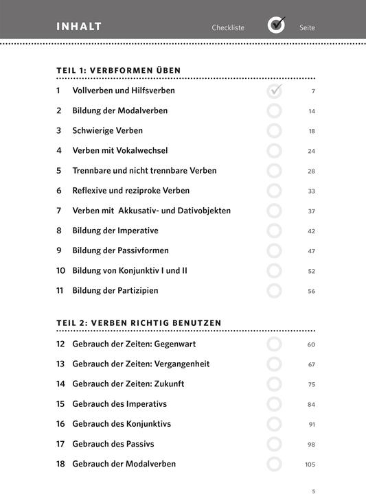 Immagine prodotto Verben & Zeiten trainieren Deutsch als Fremdsprache (Tedesco, PONS, 2020)