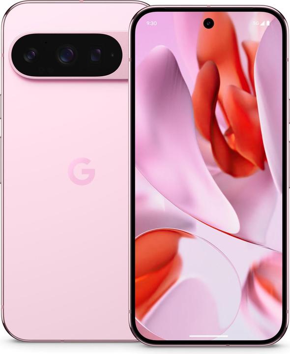 Google Pixel 9 Pro (256 Go, Quartz rose, 6.30", Double SIM, 50 Mpx, 5G)