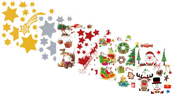 Actual product image HERMA Window picture Christmas drive 1 sheet