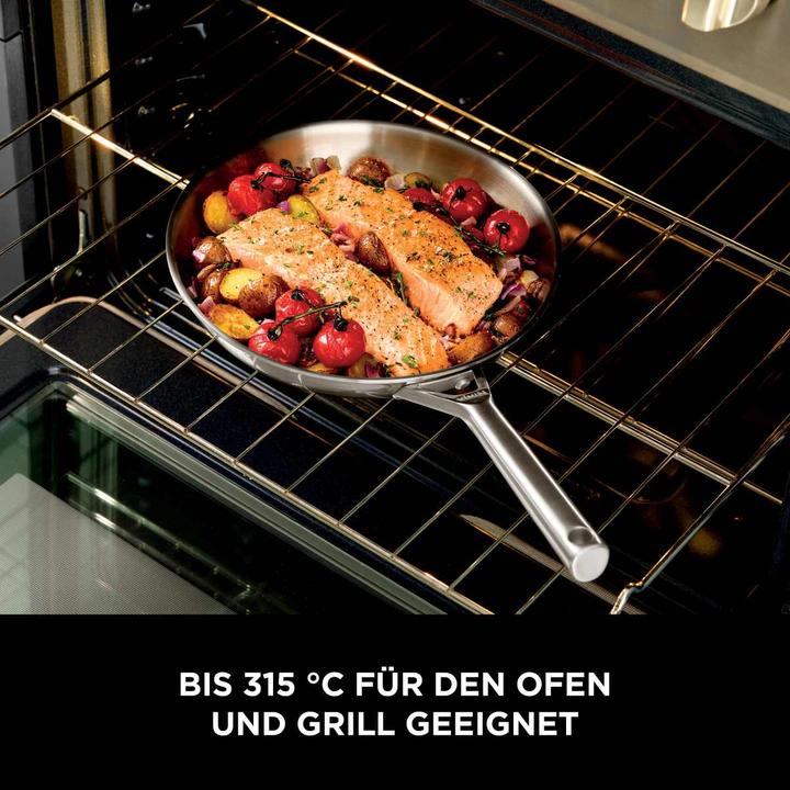 Actual product image Ninja NIA roasting pan 20cm EverCl.ES (20 cm, Casserole + Stewpot, Stainless steel)