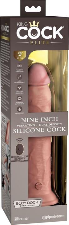 Actual product image Pipedream Vibro silicone dildo