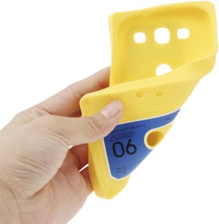Actual product image König Design Silicone Case Cassette for Mobile Samsung I9300 Galaxy S3 Yellow (Samsung Galaxy S3 Neo, Samsung Galaxy S3)