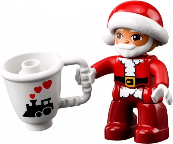 Image du produit LEGO Maison en pain d'épice avec le Père Noël (10976)