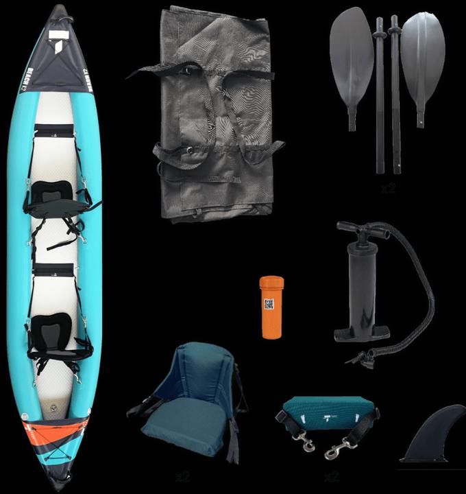 Produktbild Tahe Surf Kayak Air K2 Pack (2 Pers.)