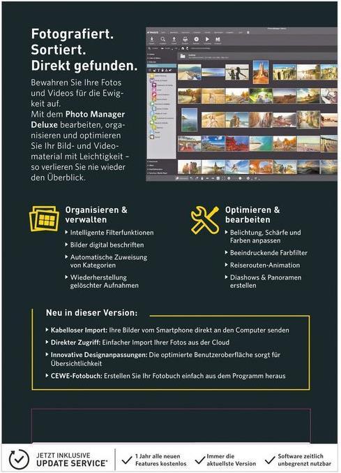 Produktbild Magix Photo Manager Deluxe (1 User, unbegrenzt)