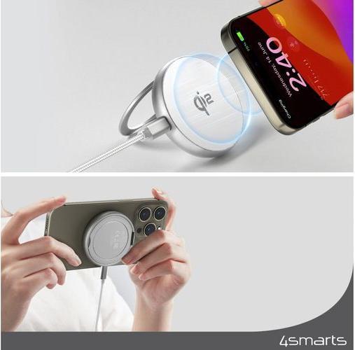 Actual product image 4smarts Kickstand Qi2 (15 W)