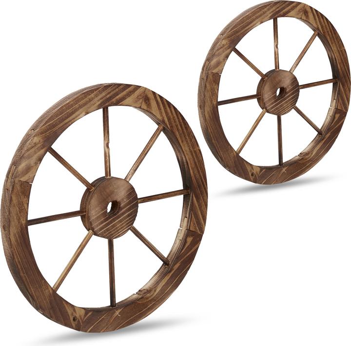 Actual product image Relaxdays Wagon wheel