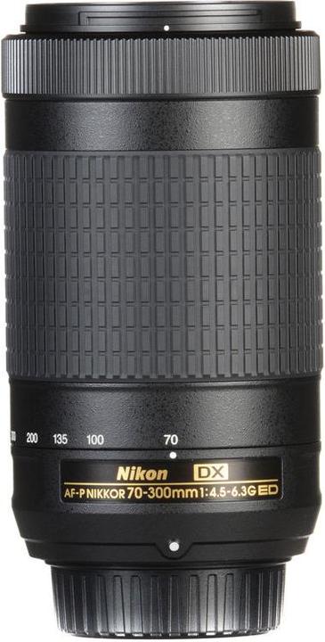 Actual product image Nikon AF-P Nikkor 70-300mm f/4.5-6.3G ED DX (Nikon DX, APS-C / DX)