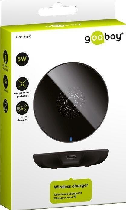Produktbild Goobay Wireless Qi Charger (5 W)