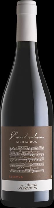 Image du produit Feudo Arancio Arancio Cantadoro Rosso IGT Nero d'Avola/Cabernet Sauvignon Vin de mariage sicilien (1 x 75 cl, 2014)