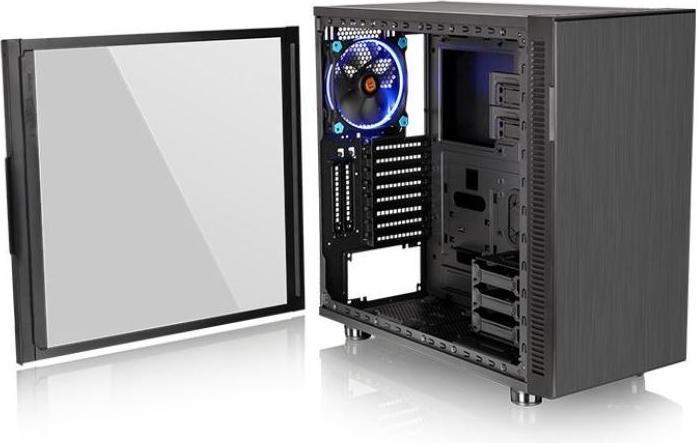 Actual product image Thermaltake Suppressor F31 - Tempered Glass Edition - Tower - ATX - without power supply (PS/2) (ATX, mATX, Mini-ITX)