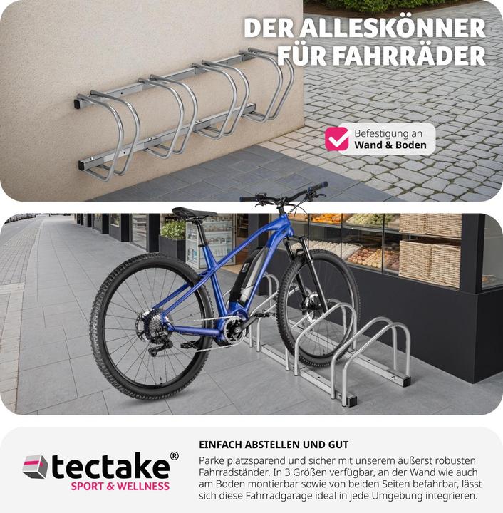 Produktbild tectake Fahrradständer