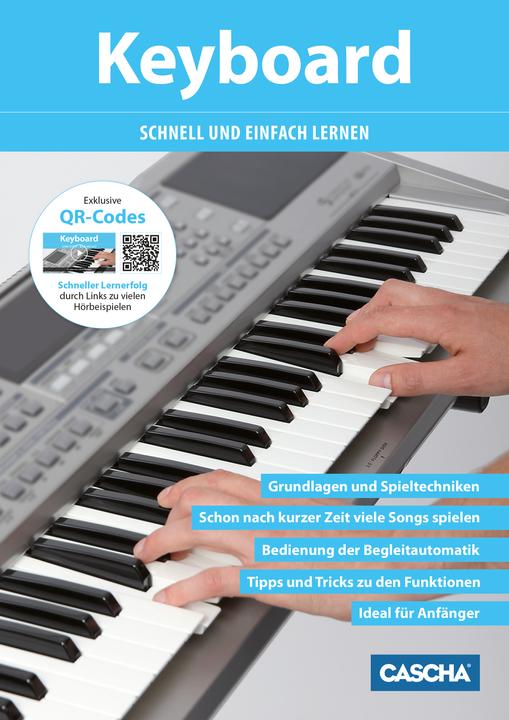 Actual product image Keyboard - Schnell und einfach lernen + CD (German, Helmut Hage, 2016)