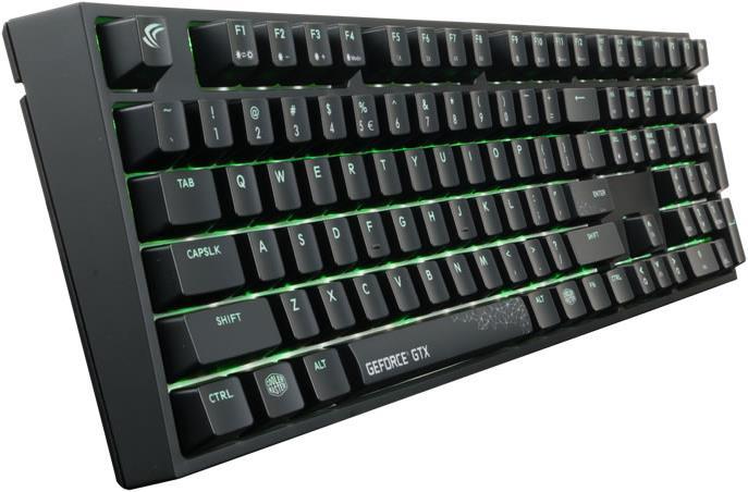 Produktbild Cooler Master MasterKeys Pro L - Nvidia Edition (CH, Kabelgebunden)