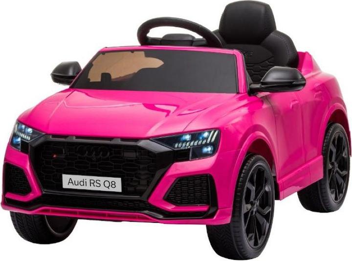 Produktbild Es-toys Kinderfahrzeug rosa - Elektro Auto "Audi RS Q8" - Lizenziert - 12V7A Akku Und 2 Motoren- 2,4Ghz (12 V)