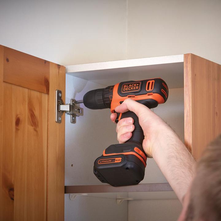 Immagine prodotto Black & Decker BDCDD12K Trapano avvitatore a batteria (Batteria ricaricabile)