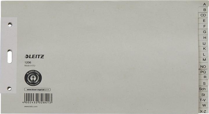 Leitz Register Paper crossways
