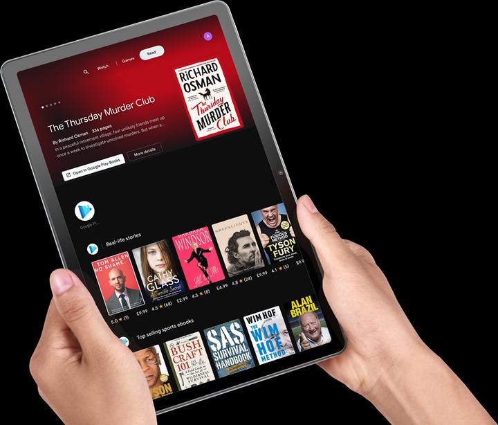 Image du produit Lenovo M10 Plus (3rd Gen) 2023 (WLAN uniquement, 10.61", 128 Go, Storm Grey)