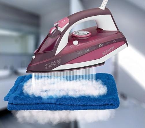Actual product image Bomann Steam iron DB6005 CB (2600 W)