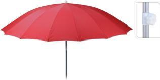 Image du produit Merkloos Parasol Shanghai Ø240 cm, rouge