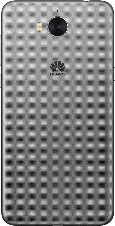 Actual product image Huawei Y6 2017 (16 GB, Gray, 5", Hybrid Dual SIM, 13 Mpx, 4G)