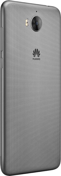 Actual product image Huawei Y6 2017 (16 GB, Gray, 5", Hybrid Dual SIM, 13 Mpx, 4G)