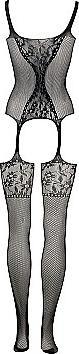 Produktbild Le Désir Fishnet and Lace Bodystocking (One Size)