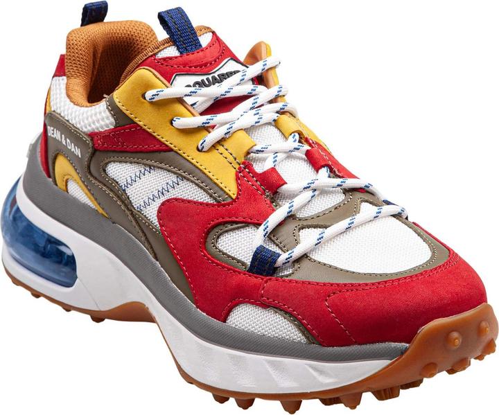 Produktbild Dsquared2 multicolor suede and mesh bubble sneakers (43)